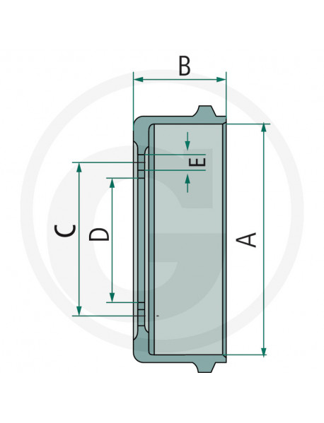 A.D.R Bubon brzdy 300 x 135 mm